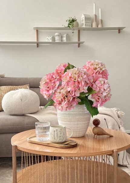 real touch hydrangeas