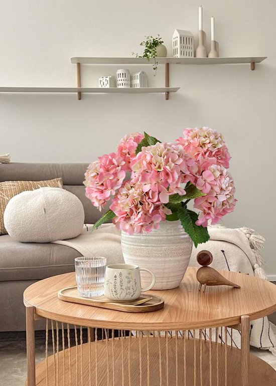 real touch hydrangeas