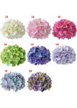 latex hydrangeas fake flowers