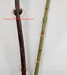 articial flower stem